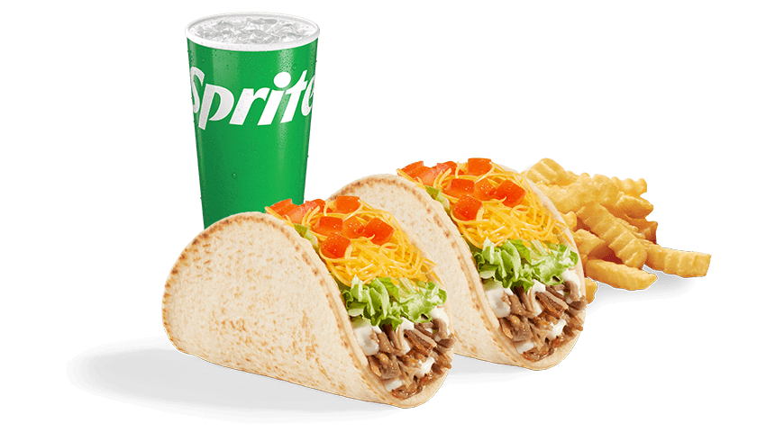 NEW CARNITAS BIG FAT TACO MEAL